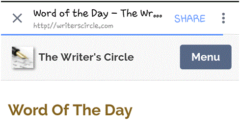 word of the day