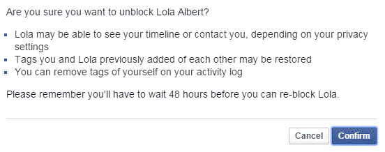 confirm